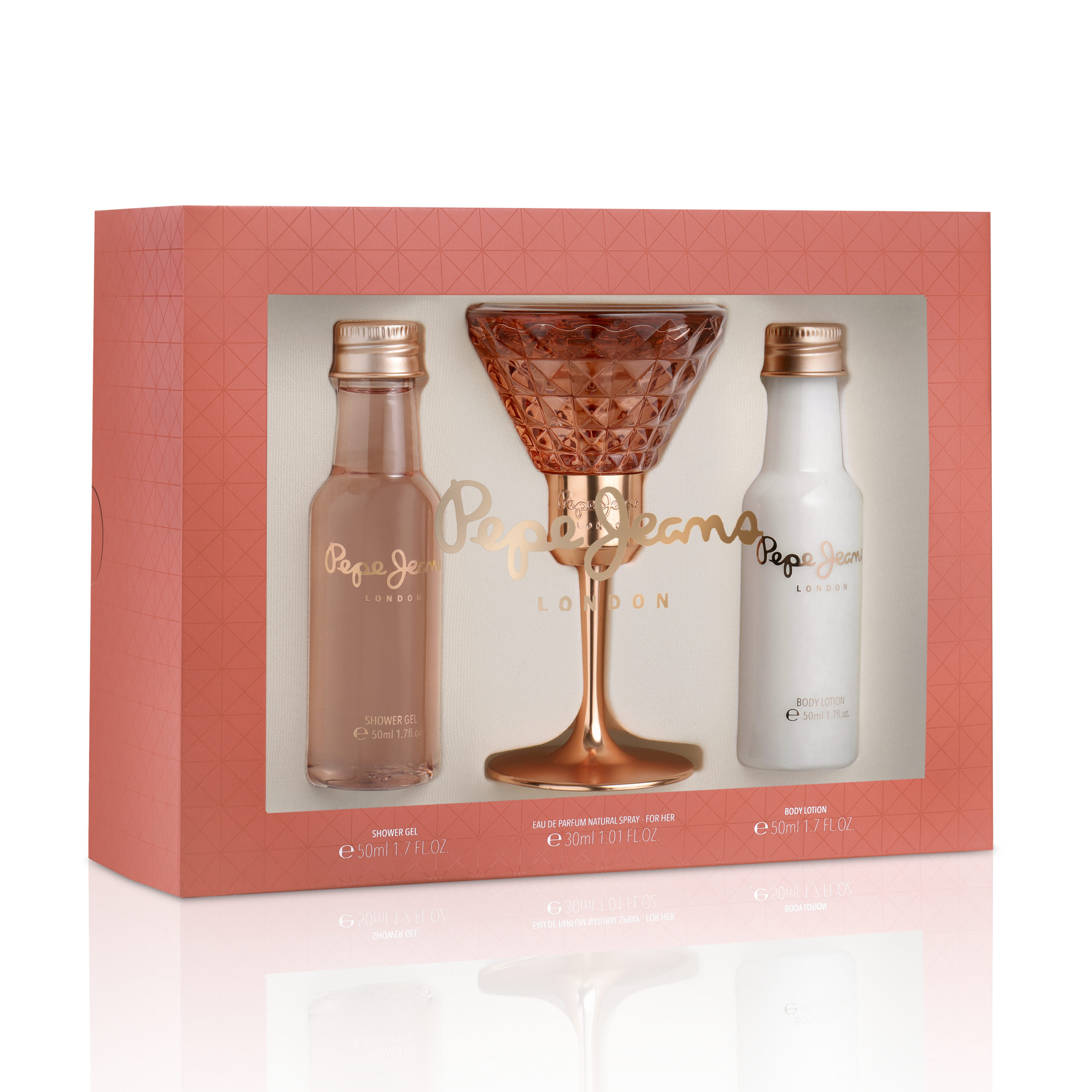  Pepe Jeans London Celebrate for Her 2pc Set - EDP 80ml + Body  Lotion 80ml : Beauty & Personal Care